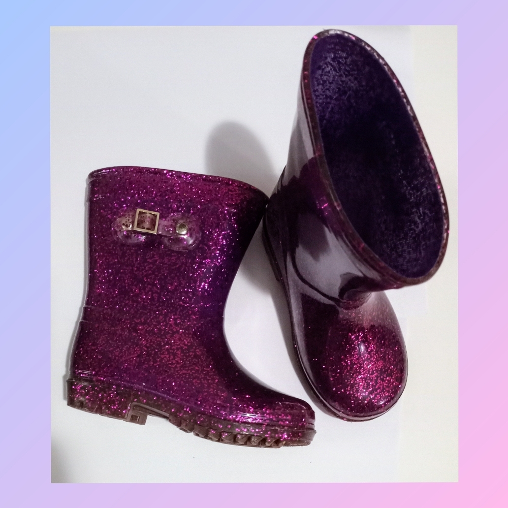 Lily of New York Little Girls Size 7 Rain boots
